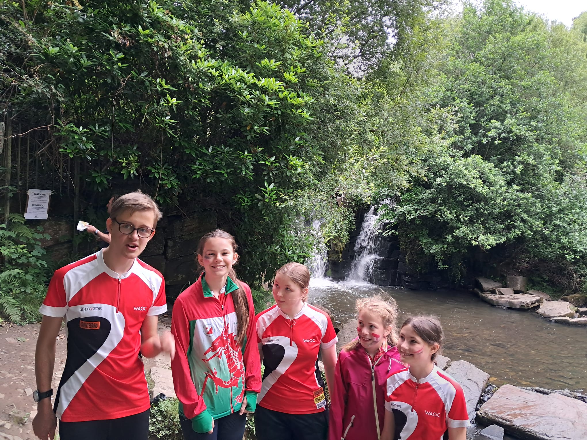WAOC juniors at the Yvette Baker Final